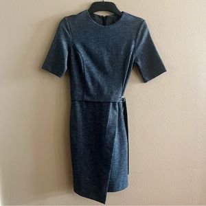 NWT Topshop Wrap Ring Buckle Dress